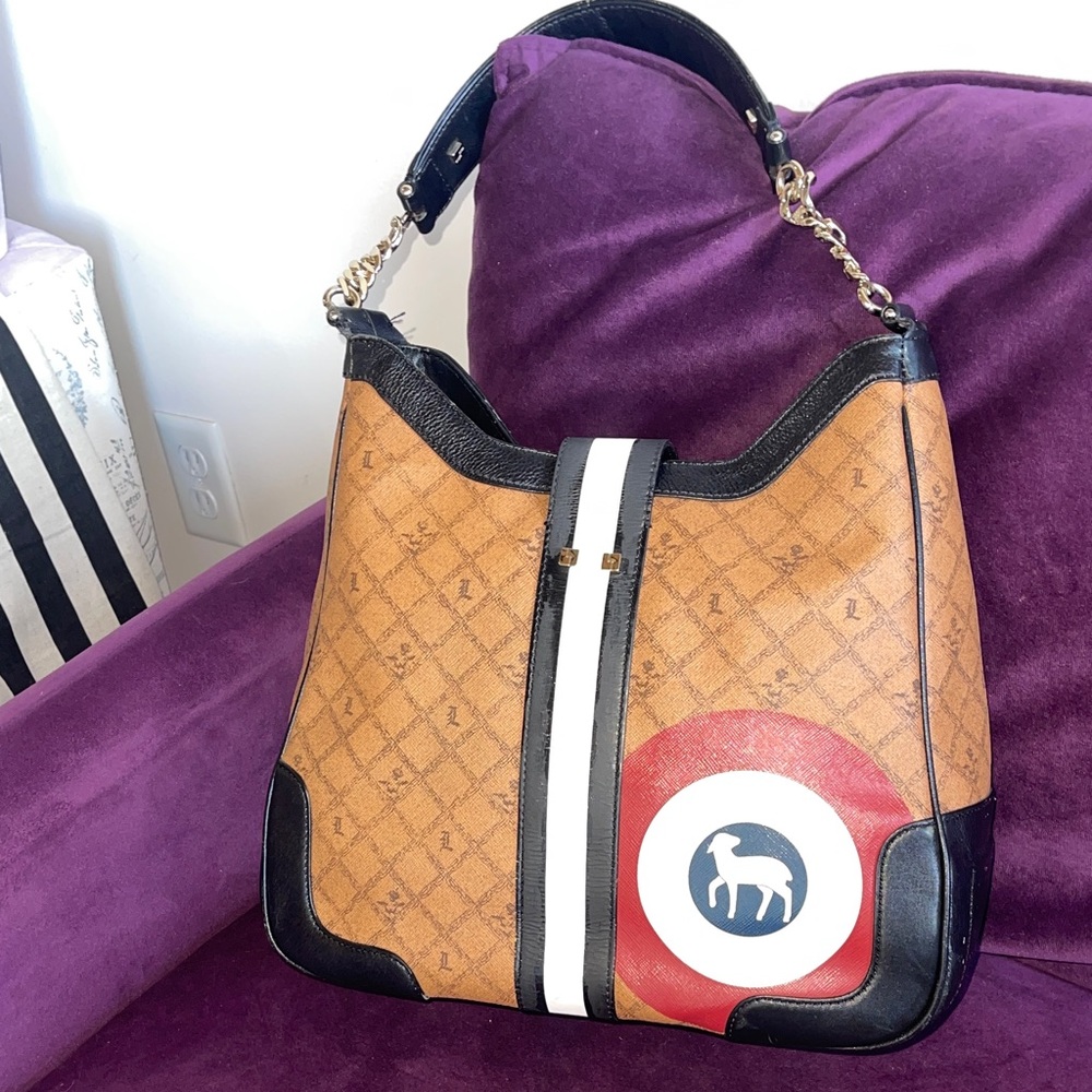 Sale 🔥 L.A.M.B. Tan and Black Tote by Gwen Stefani - Picture 9 of 9